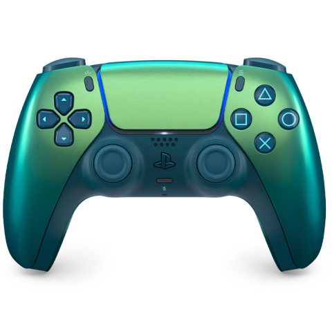 دسته PS5 - سبز آبی کروم/DualSense - Chroma Teal