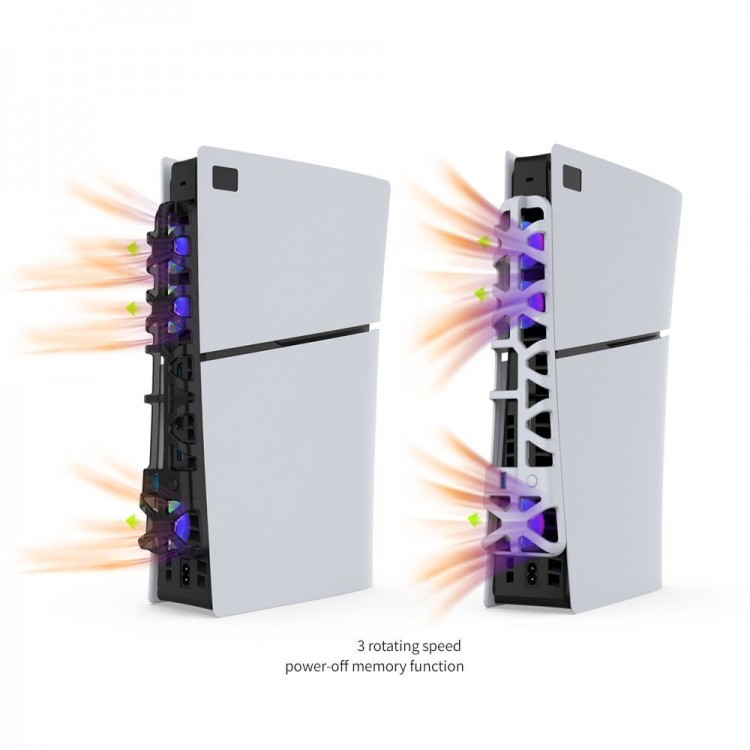 فن خنک کننده کنسول بازی PS5 slim - تصویر 3
