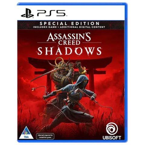 بازی Assassin's Creed Shadows نسخه ویژه برای PS5 کارکرده