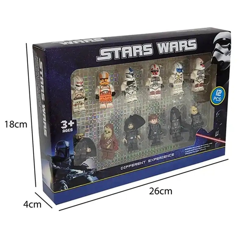 لگو 12 عددی جنگ ستارگان STAR WARS - تصویر 2